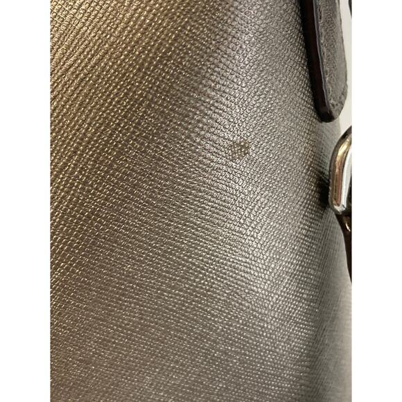 MICHAEL KORS, PUTER METALIC SAFFIANO LEATHER CROSSBODY BAG - Picture 5 of 16